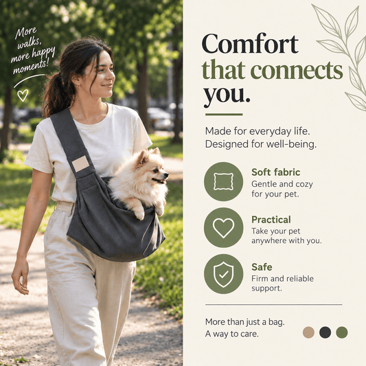 Front-Facing Pet Carrier Pouch