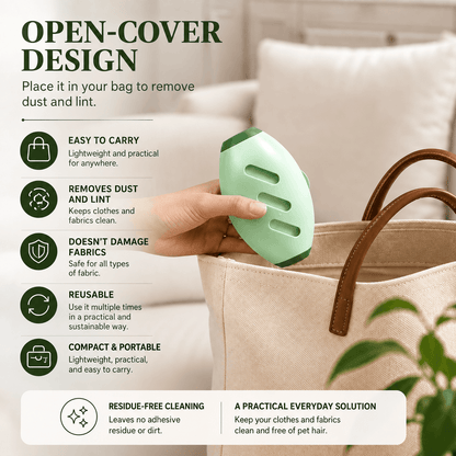 Reusable Hair and Lint Remover – Washable & Portable