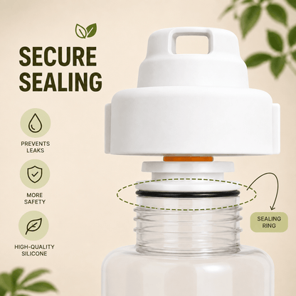 2-in-1 Portable Water and Food Bottle for Dogs and Cats – 500ml