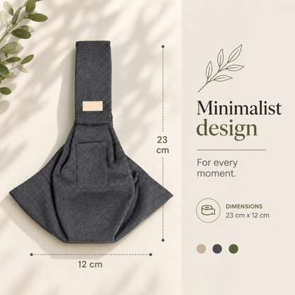 Front-Facing Pet Carrier Pouch