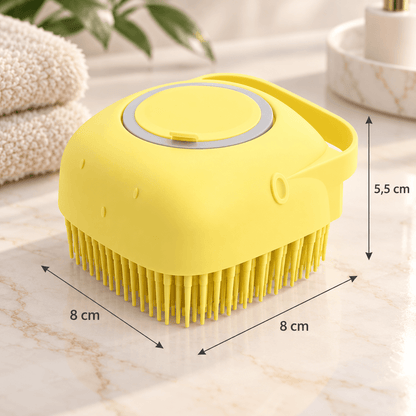 2-in-1 Brush with Shampoo Dispenser