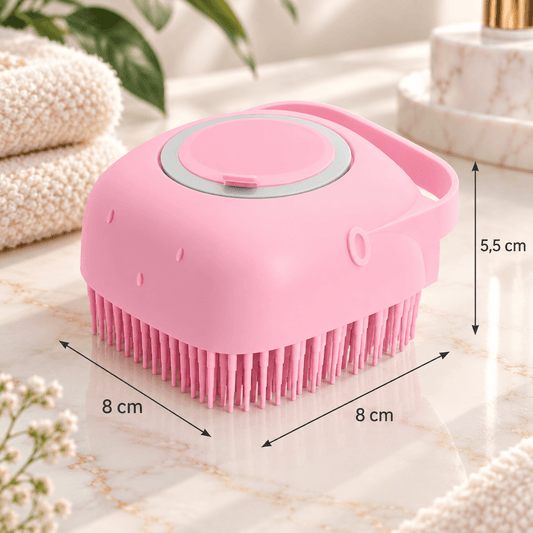 2-in-1 Brush with Shampoo Dispenser