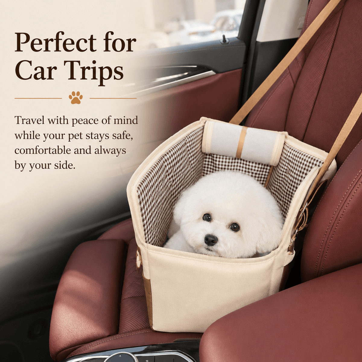 Premium Carrier Bag for Small Dogs & Cats